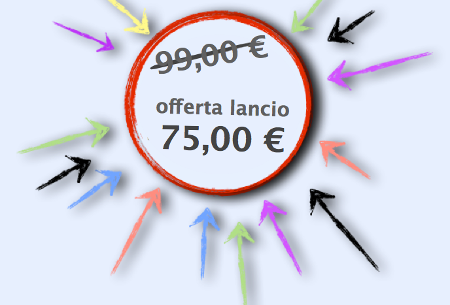Offerta: 75 euro anziché 99